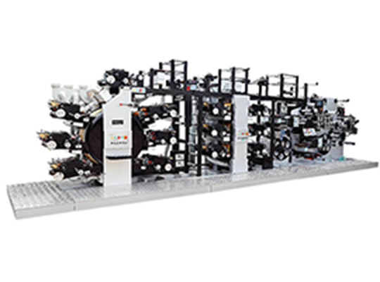 全新8+1輪轉(zhuǎn)不干膠印刷機